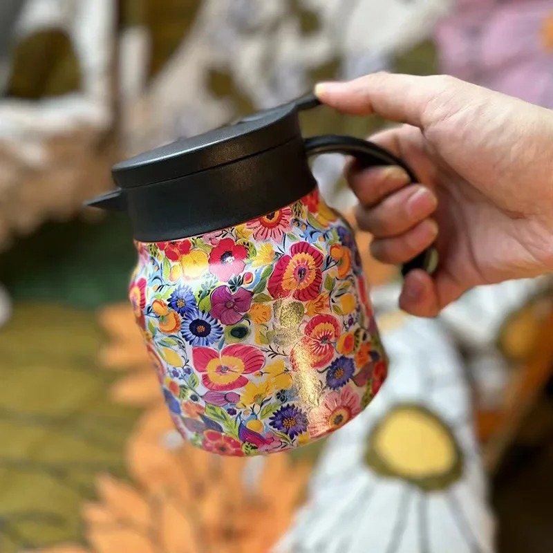 Coffee Tea Infuser - 800ml 차망 포함 커피포트, 316 스테인리스