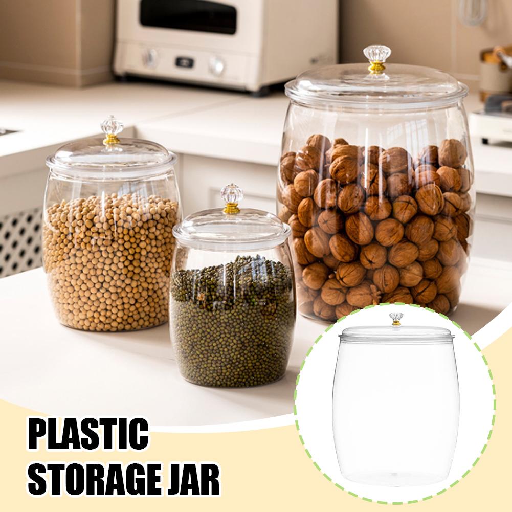 Coffee Tea Containers - 대형 투명 플라스틱 밀폐 용기, 쿠키,