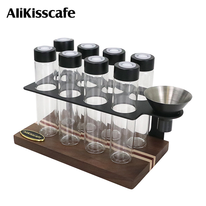Coffee Tea Box - Alikisscafe 커피 콩 보관 튜브 컨테이너