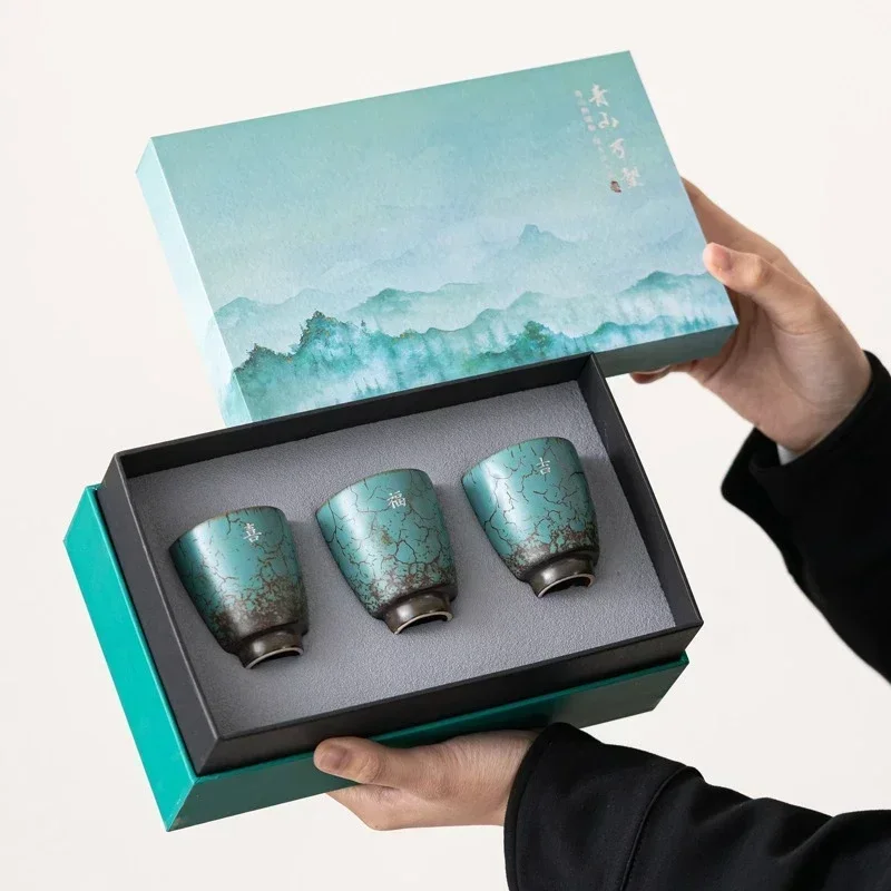 Coffee Tea Box - 선물 상자, 에스프레소 컵, 일본 세라믹