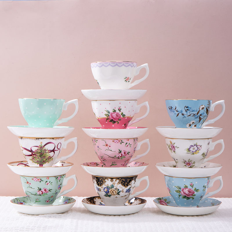 Tea And Coffee Kettle - 1개 프랑스 세라믹 커피잔 세트 유럽