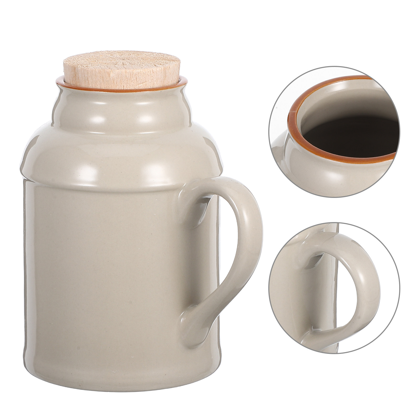 장식용 빈티지 세라믹 물 주전자(뚜껑 포함) 레트로 주 - Tea And Coffee Kettle 리뷰 및 가격