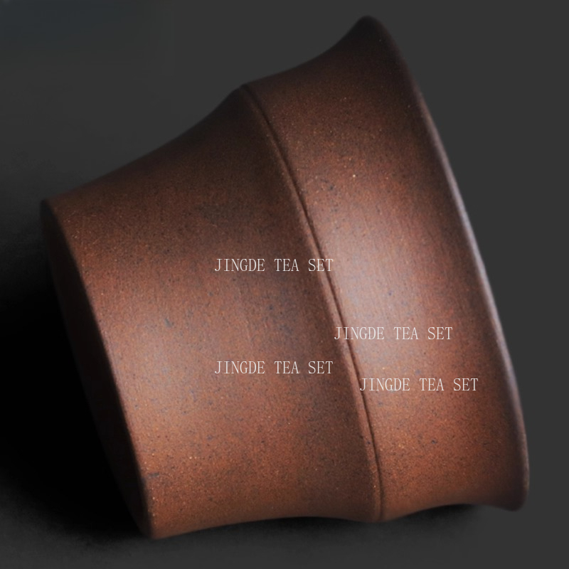 거친 도자기 대나무 손잡이 찻잔 중국 스타일 가정용 개 - Tea Coffee Utensils 리뷰 및 가격