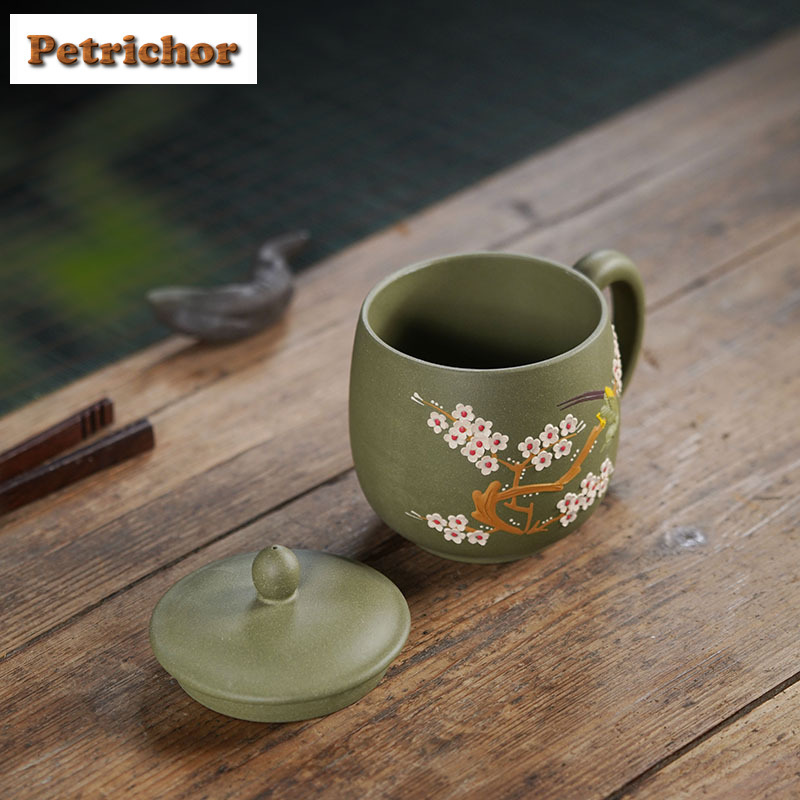 400ml 이싱 자주토 그림 그리기 자두꽃 커피 머그  - Coffee Tea Drawing 리뷰 및 가격