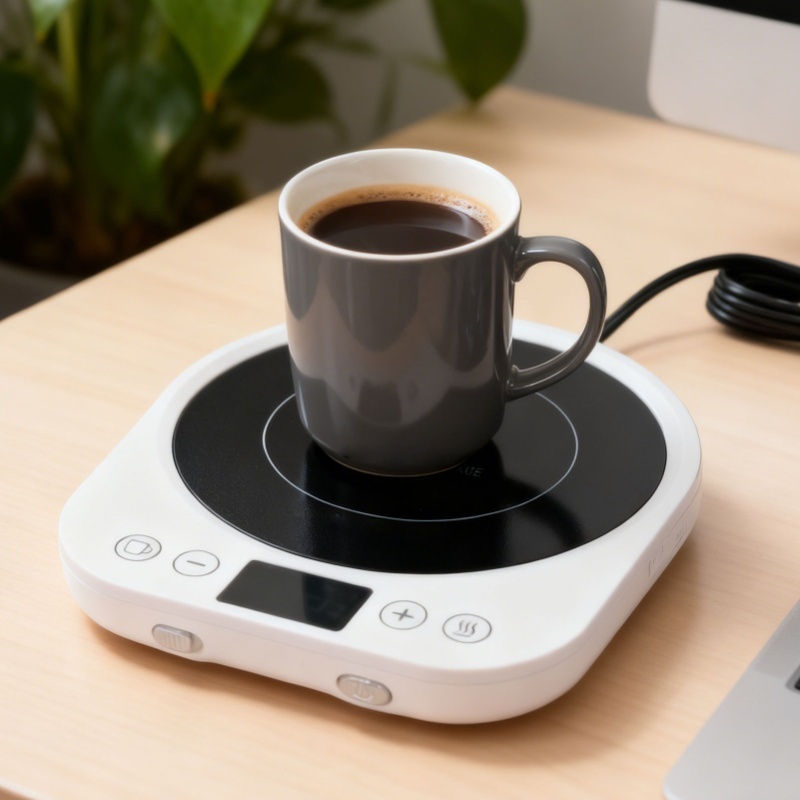 110V 머그컵 워머, 3단계 온도 설정, 12시간 타 - Coffee Tea Warmer 리뷰 및 가격