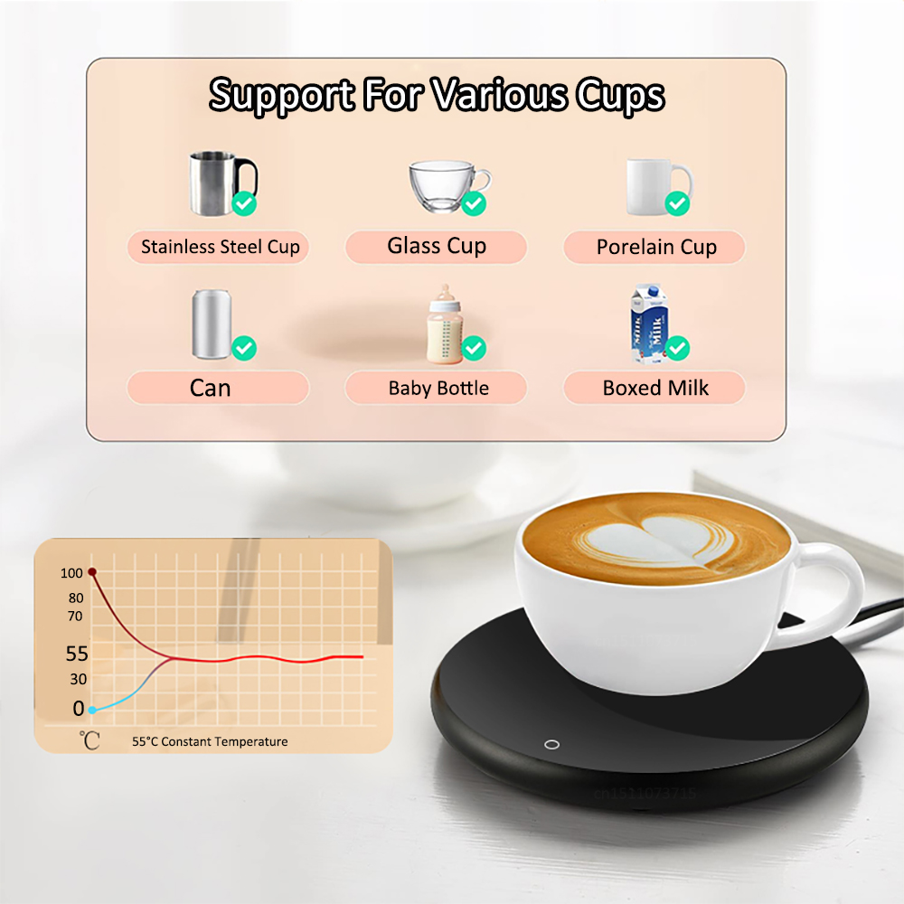 USB 컵 워머 전기 히팅 코스터 커피 머그 워머 가정 - Coffee Tea Warmer 리뷰 및 가격