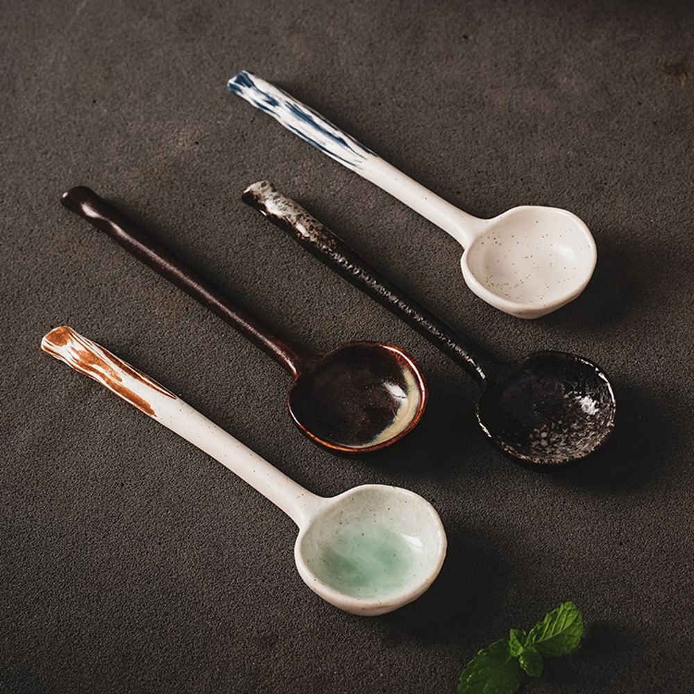 죽밥 샐러드 차 식당 식기류 젓는 스푼 수프 스푼 커피 - Tea Coffee Utensils 리뷰 및 가격