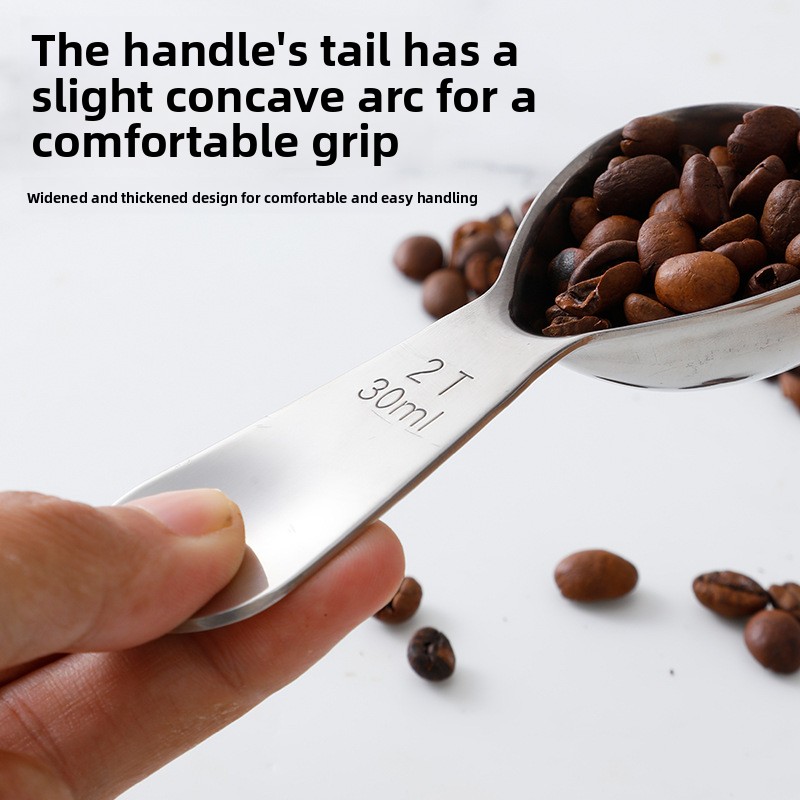 두꺼운 스테인리스 스틸 커피 스푼 15ml 30ml 계 - Tea Coffee Utensils 리뷰 및 가격