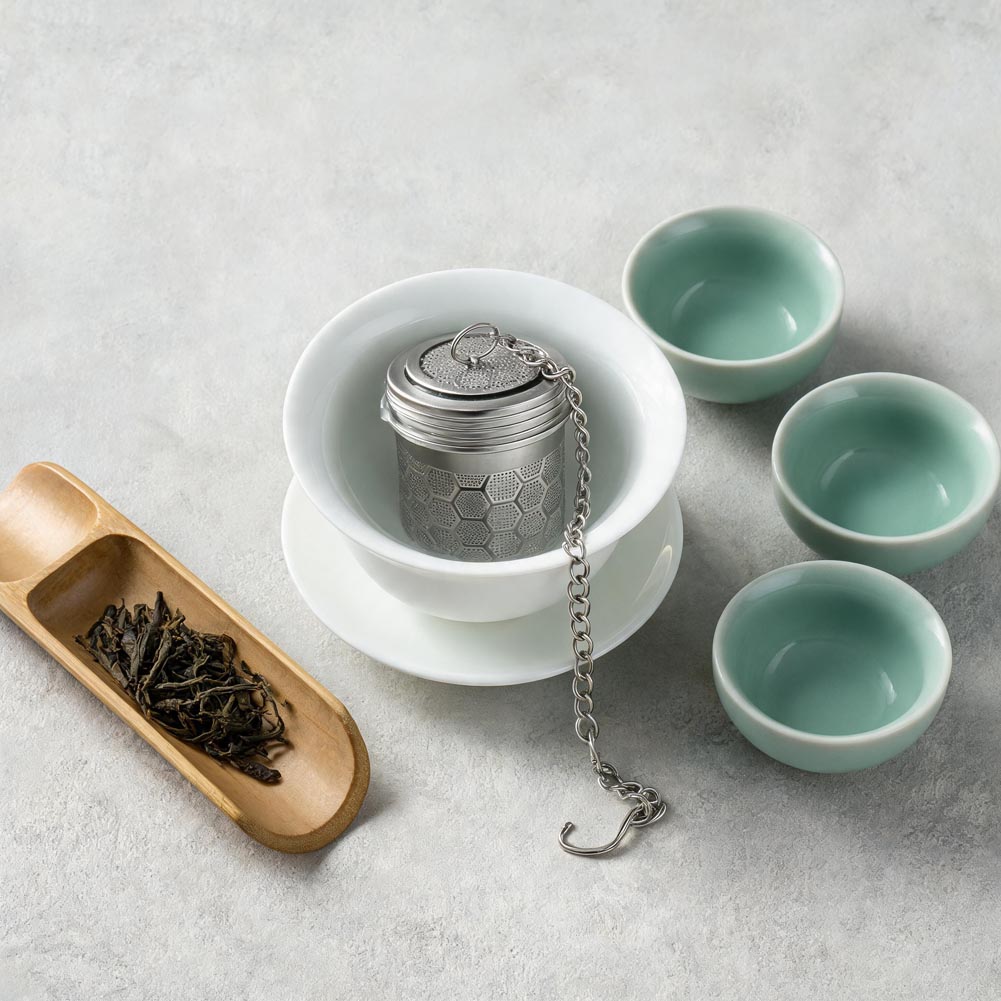1Pcs 차 여과기 녹 방지 스테인레스 스틸 차 인퓨저 - Coffee Tea Infuser 리뷰 및 가격