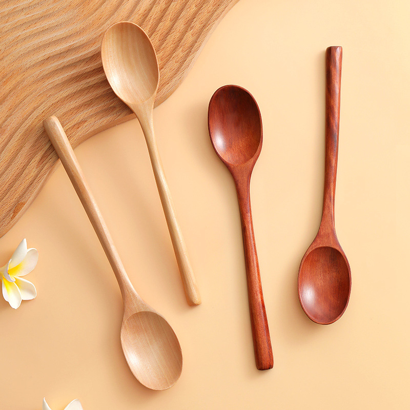 1개 나무 숟가락 식기 주방 조리 도구 수프 티스푼 케 - Tea Coffee Utensils 리뷰 및 가격