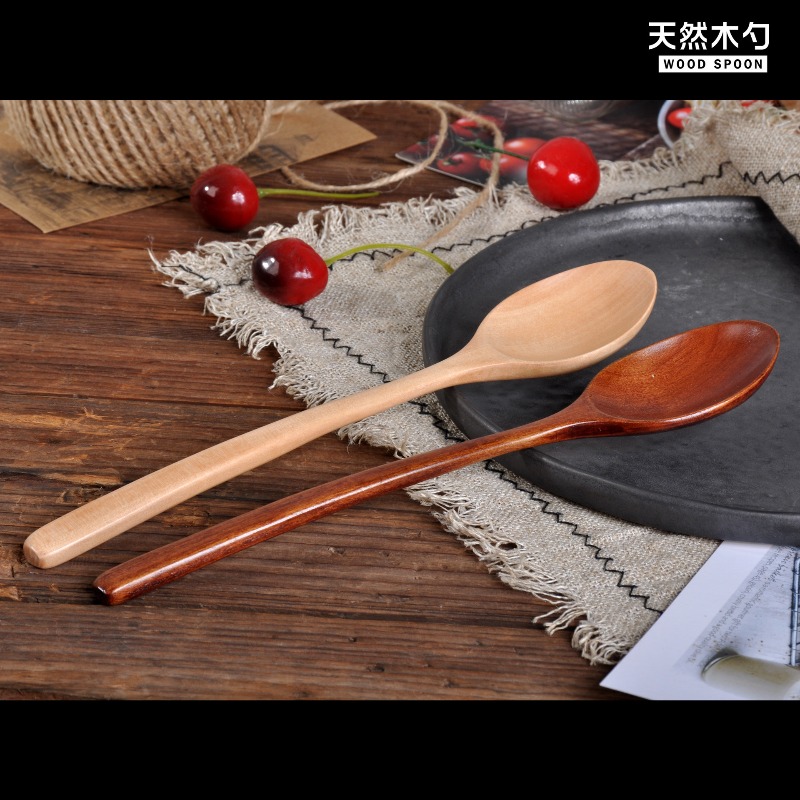 1개 나무 숟가락 식기 주방 조리 도구 수프 티스푼 케 - Tea Coffee Utensils 리뷰 및 가격