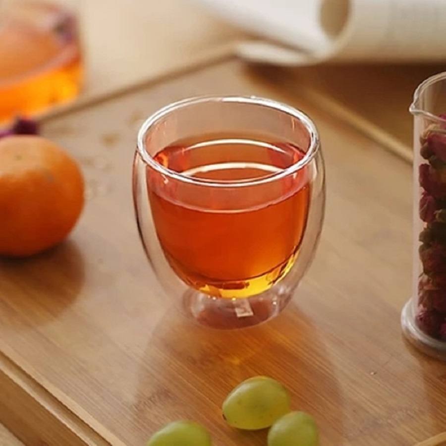 이중 벽 유리 커피 머그잔 유리 머그잔 이중 벽 카푸치 - Tea And Coffee Kettle 리뷰 및 가격