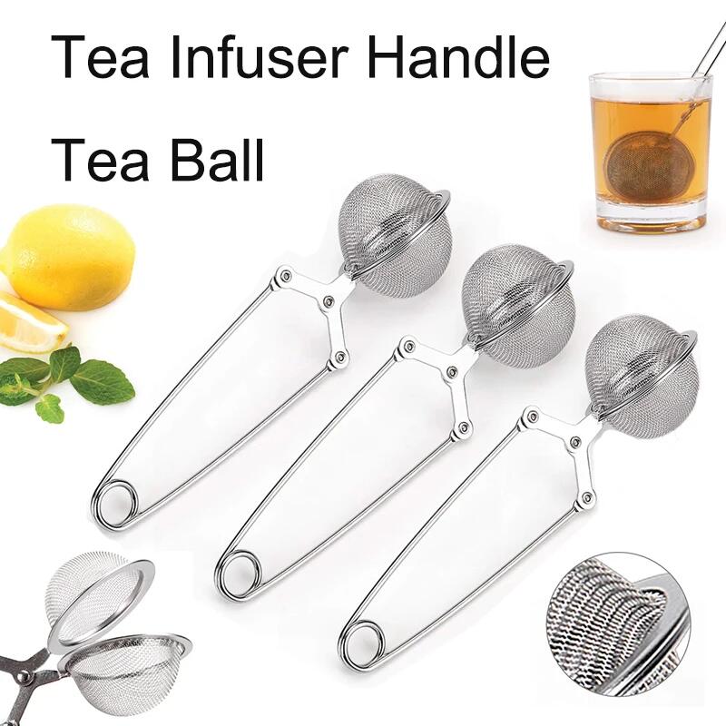 4-1pcs 스틸 티 인퓨저 재사용 가능한 구형 메쉬  - Coffee Tea Infuser 리뷰 및 가격