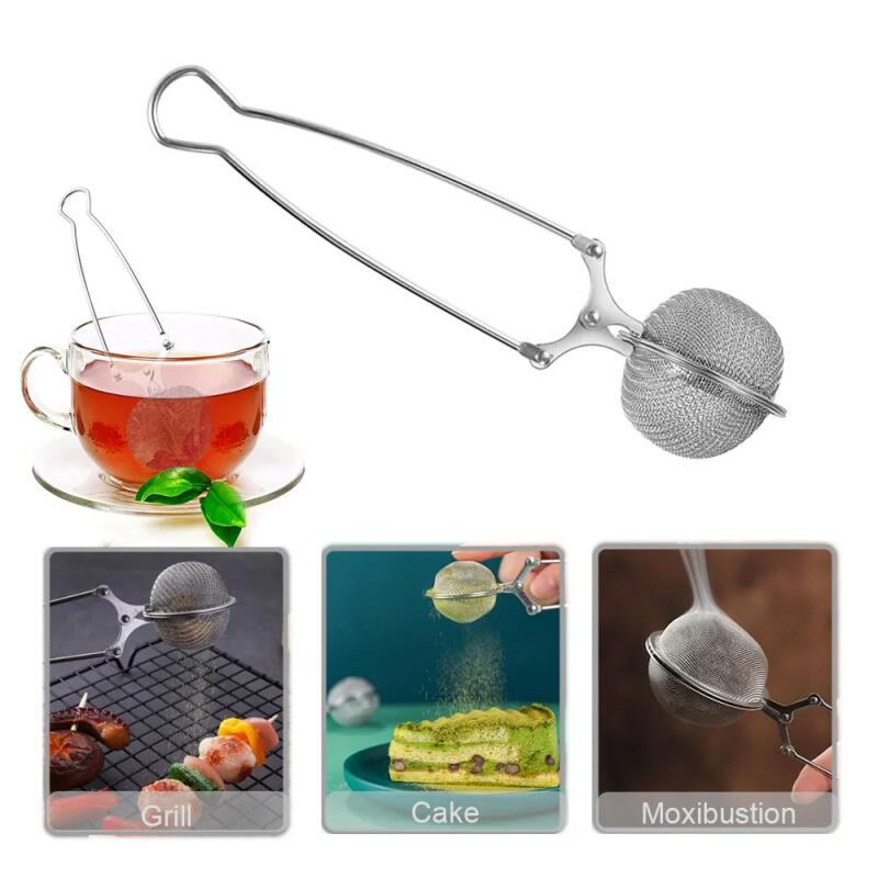 4-1pcs 스틸 티 인퓨저 재사용 가능한 구형 메쉬  - Coffee Tea Infuser 리뷰 및 가격