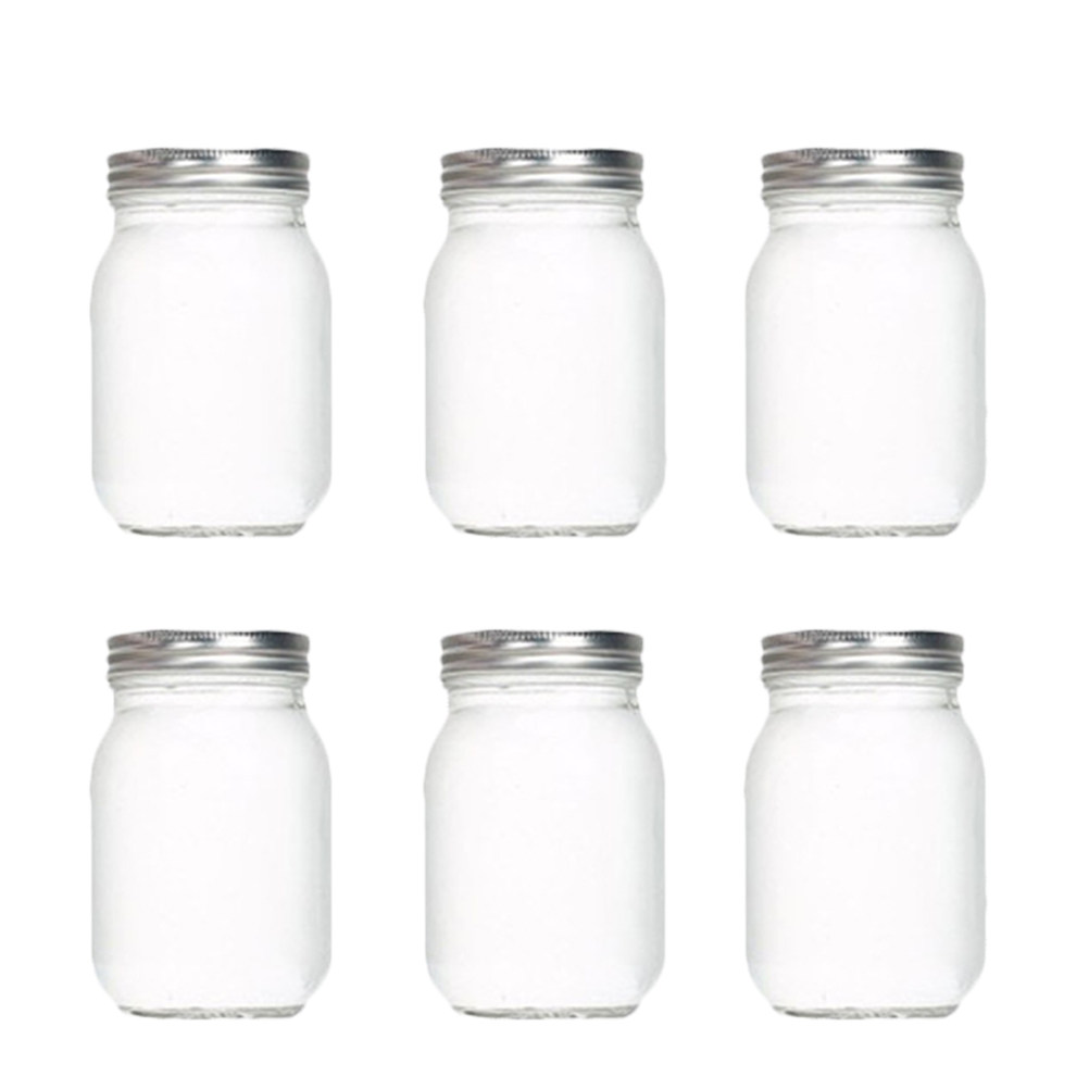 6Pcs 투명한 둥근 유리병, 식품 저장용 밀폐 뚜껑  - Coffee And Tea Glass 리뷰 및 가격