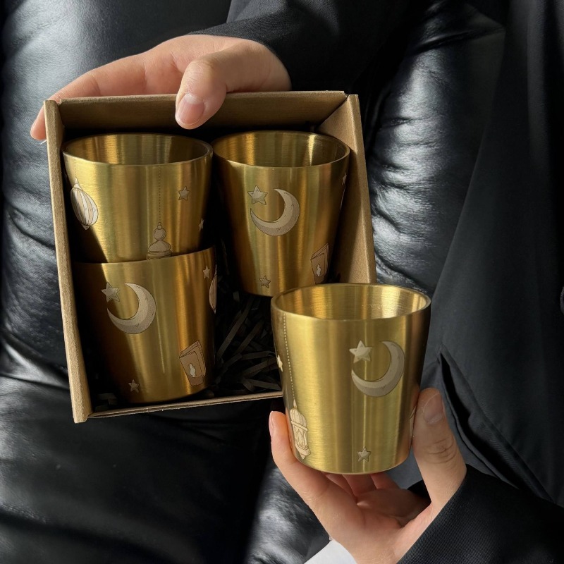 170ML 중동 스타일 304 스테인레스 스틸 골드 티 - Tea Coffee Utensils 리뷰 및 가격