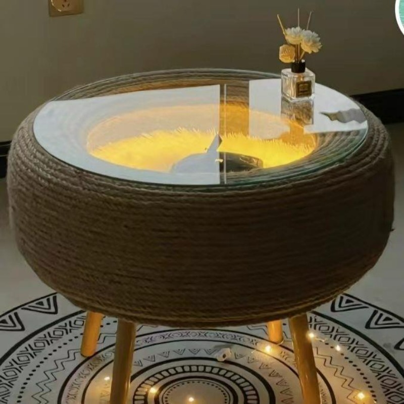 인터넷에서 유명한 타이어 커피 테이블 완제품(사진 포함 - Coffee Tea Picture 리뷰 및 가격