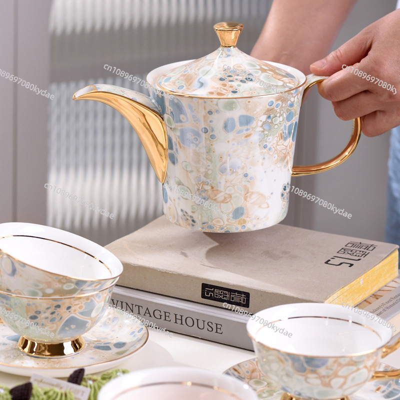 커피잔 세라믹 주전자 꽃무늬 찻주전자 컵 여자친구 결혼 - Tea And Coffee Kettle 리뷰 및 가격