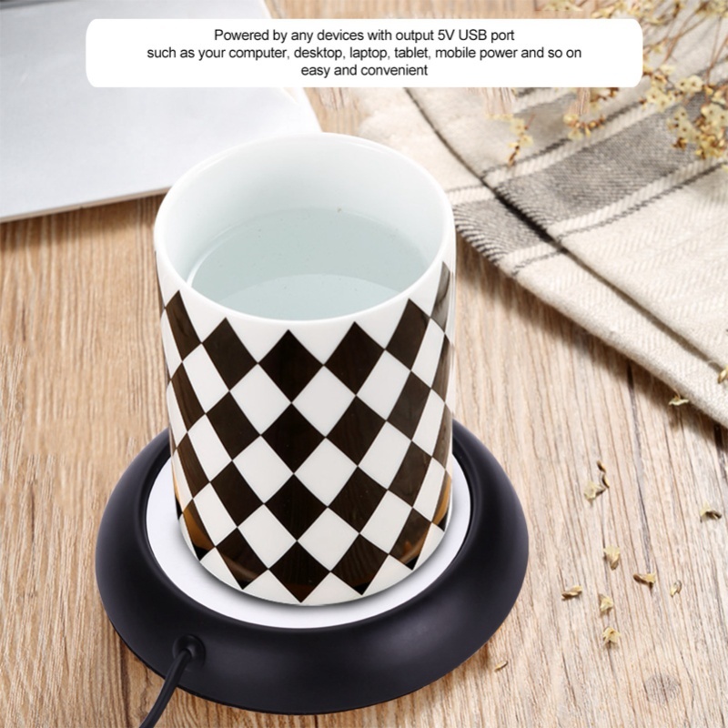USB 우드 그레인 컵 워머 머그 매트 사무실 차 커피 - Coffee Tea Warmer 리뷰 및 가격