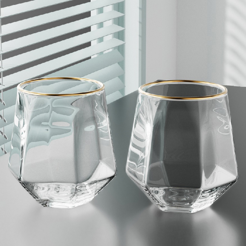 320ml 4pcs 세트 육각 컵 와인 용품 개인화 된 - Tea Coffee Utensils 리뷰 및 가격