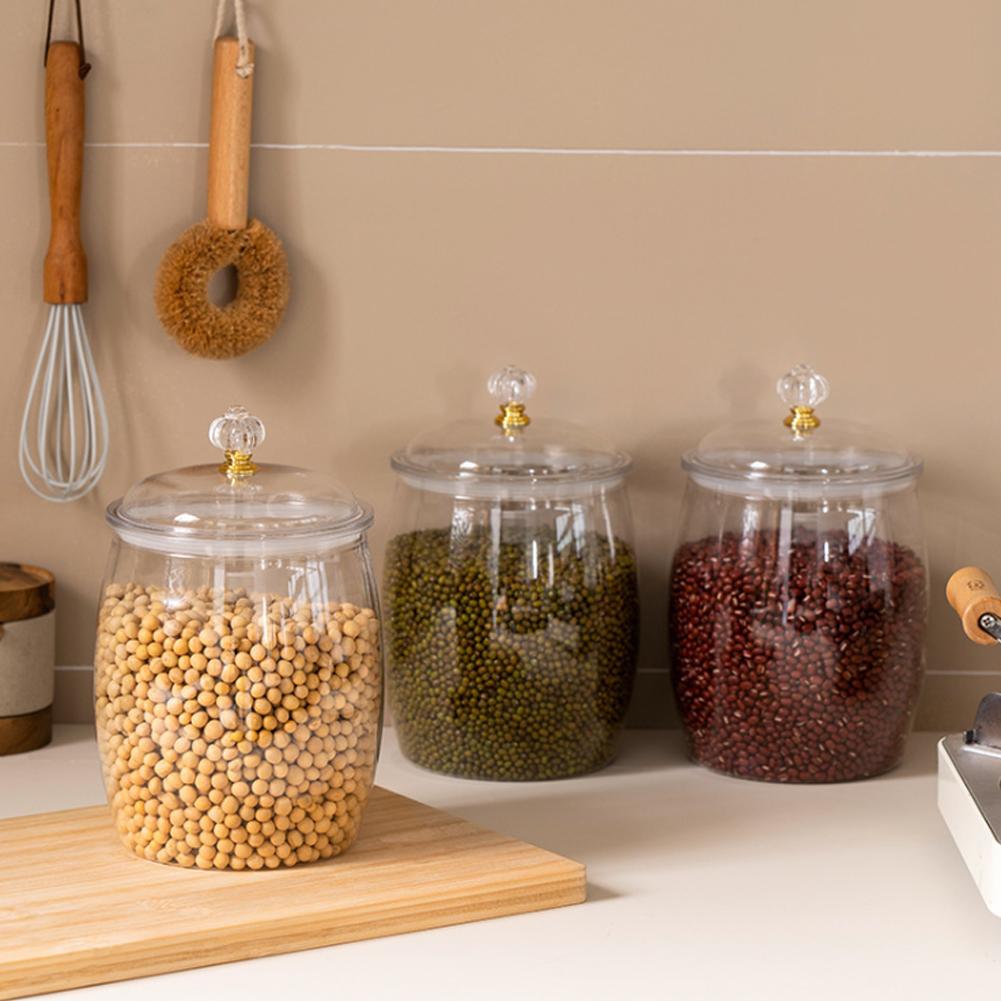 대형 투명 플라스틱 밀폐 용기, 쿠키, 사탕, 스낵,  - Coffee Tea Containers 리뷰 및 가격