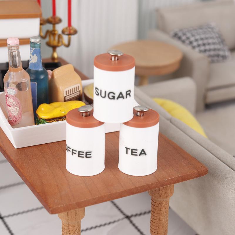 핫세일 3개입 1/12 인형집 차 커피 설탕 보관용 양 - Tea Coffee Utensils 리뷰 및 가격