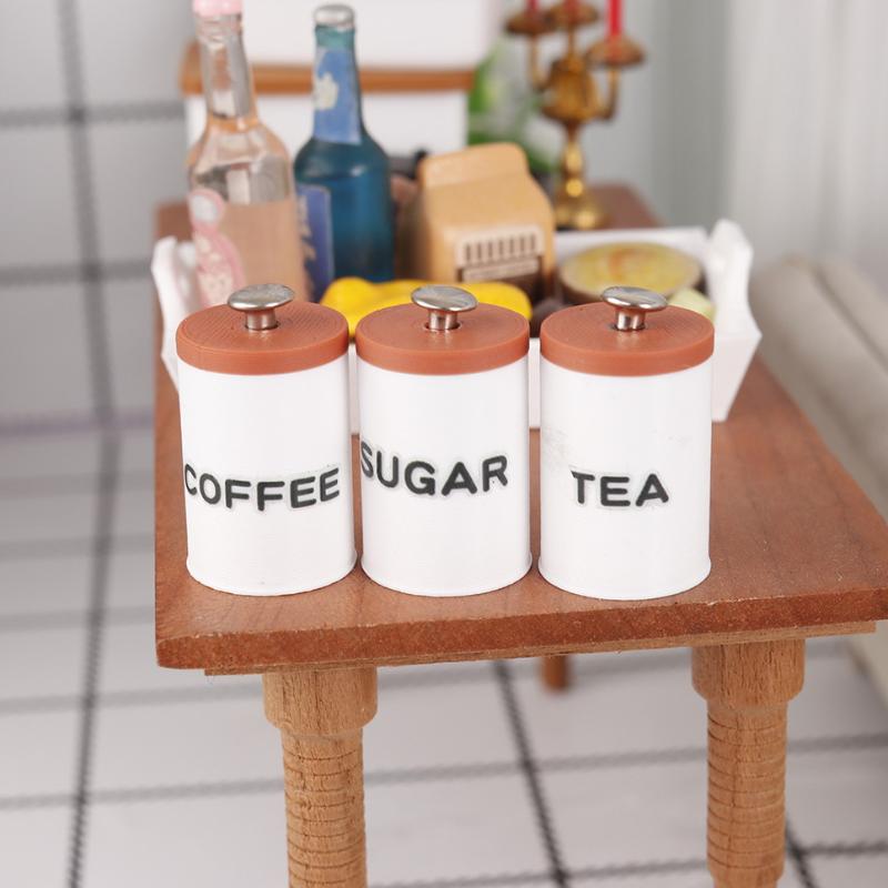 핫세일 3개입 1/12 인형집 차 커피 설탕 보관용 양 - Tea Coffee Utensils 리뷰 및 가격