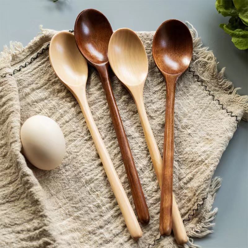주방 조리기구 도구 나무 숟가락 식기 수프 티스푼 케이 - Tea Coffee Utensils 리뷰 및 가격