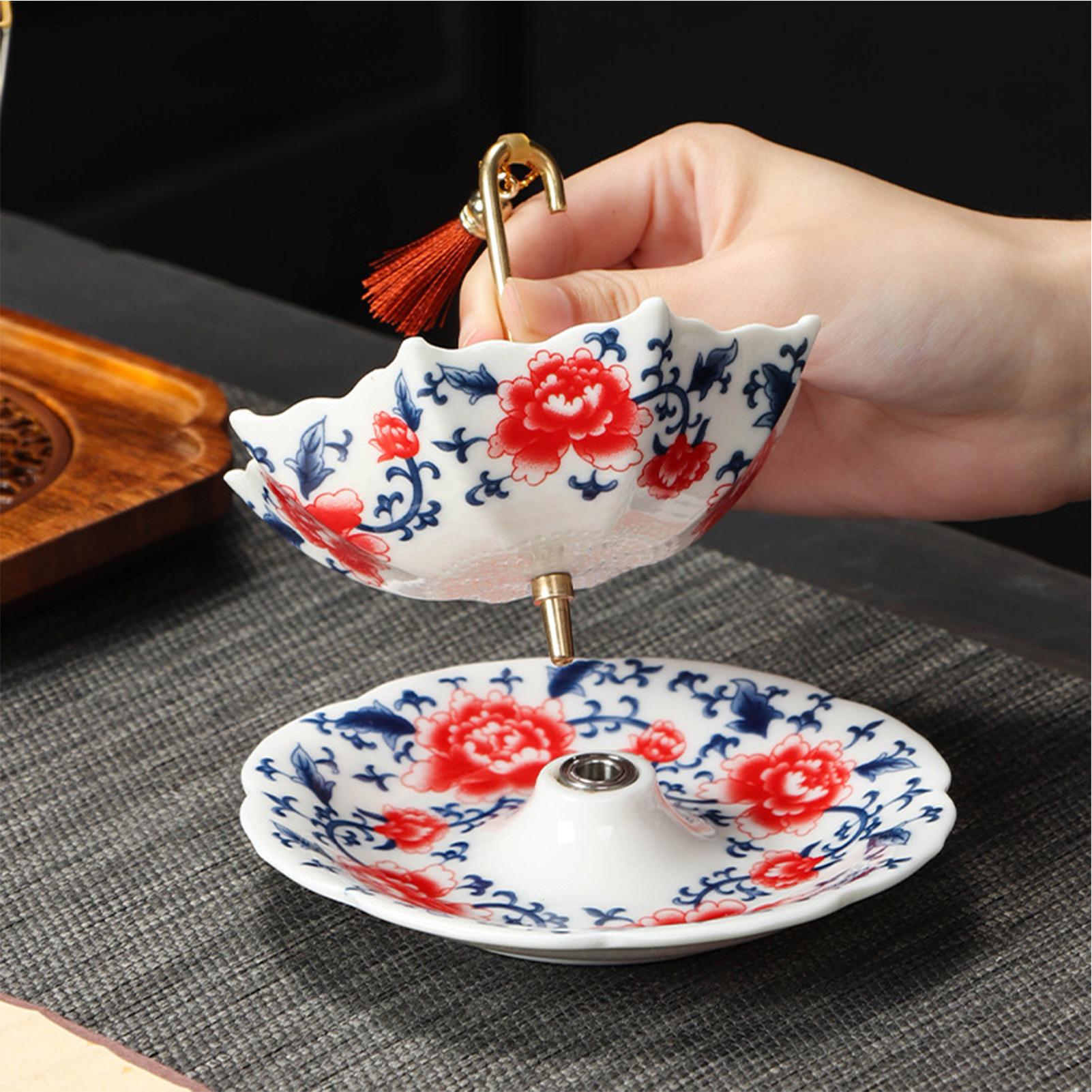 중국산 우산 모양 차망, 차 인퓨저, 세라믹 차 필터, - Coffee Tea Infuser 리뷰 및 가격