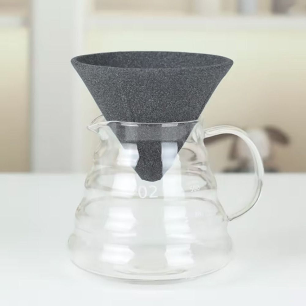 독특한 원뿔 모양의 미세 다공성 세라믹 커피 필터 재사 - Coffee Tea Infuser 리뷰 및 가격