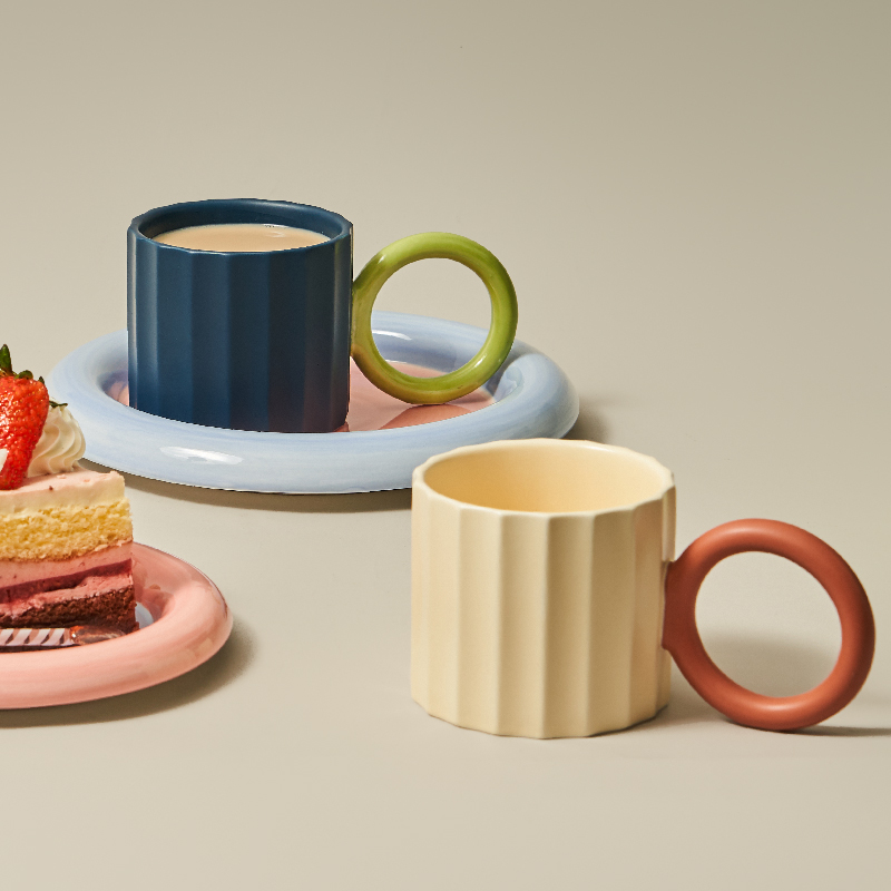 큰 손잡이 일본 세라믹 커피 머그잔, 커피 차 우유 물 - Coffee Tea Japan 리뷰 및 가격