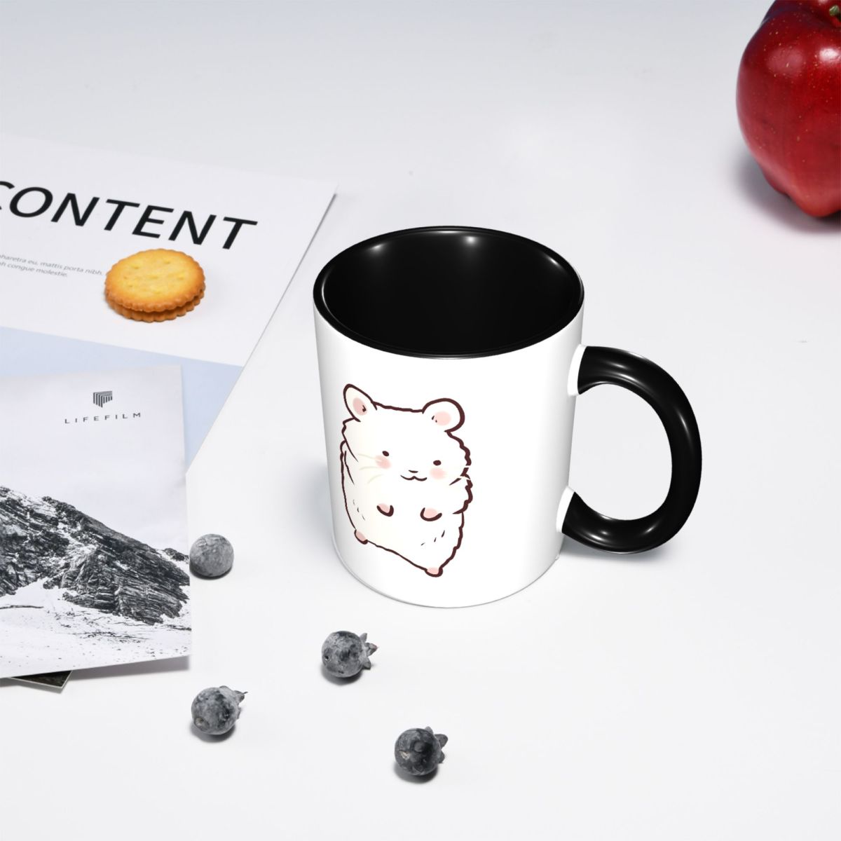 귀여운 햄스터 그림 머그잔 재미있는 세라믹 커피 컵 차 - Coffee Tea Drawing 리뷰 및 가격