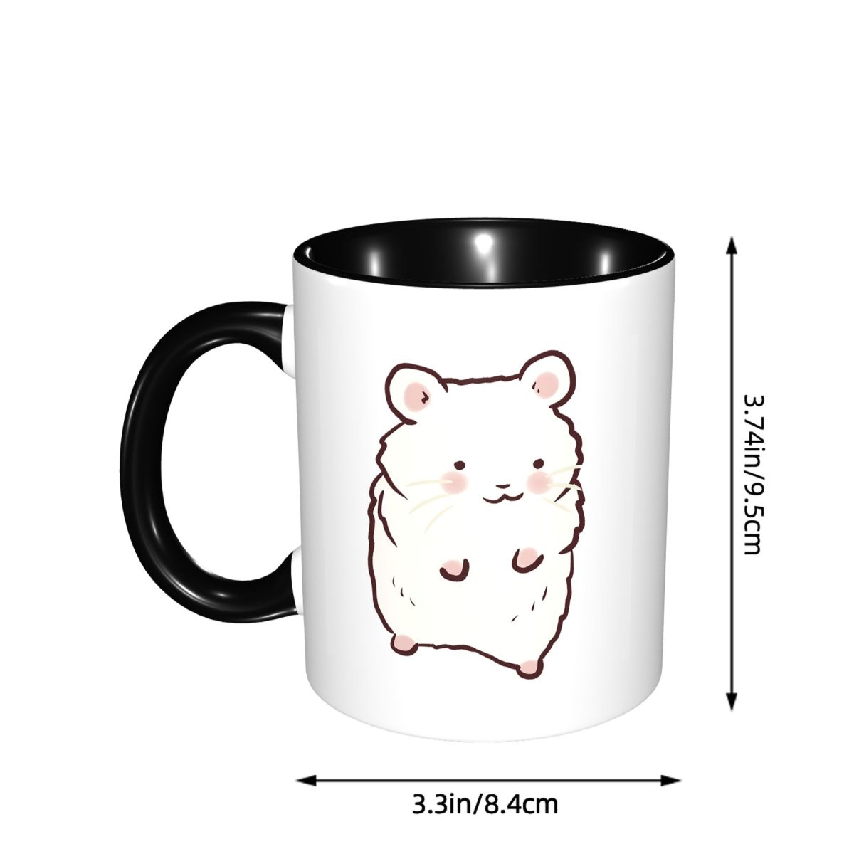 귀여운 햄스터 그림 머그잔 재미있는 세라믹 커피 컵 차 - Coffee Tea Drawing 리뷰 및 가격