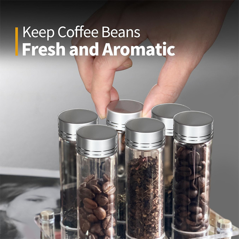 커피 콩 저장 용기 휴대용 커피 저장 항아리 디스플레이 - Coffee Tea Bottle 리뷰 및 가격